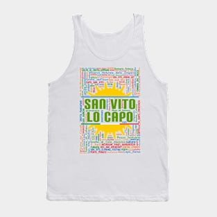 Wordart: San Vito Lo Capo Tank Top